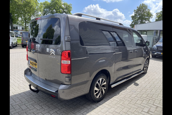 Citroën Jumpy 2.0 BlueHDI 180pk automaat Business XL L3H1 DC 5 persoons S&S / € 29.950 marge / vrij van btw / euro 6 diesel / airco / cruise / navi / camera / leer / trekhaak / rolstoel lift