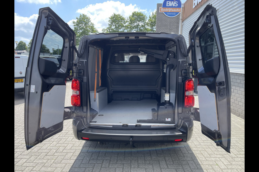 Citroën Jumpy 2.0 BlueHDI 180pk automaat Business XL L3H1 DC 5 persoons S&S / € 29.950 marge / vrij van btw / euro 6 diesel / airco / cruise / navi / camera / leer / trekhaak / rolstoel lift
