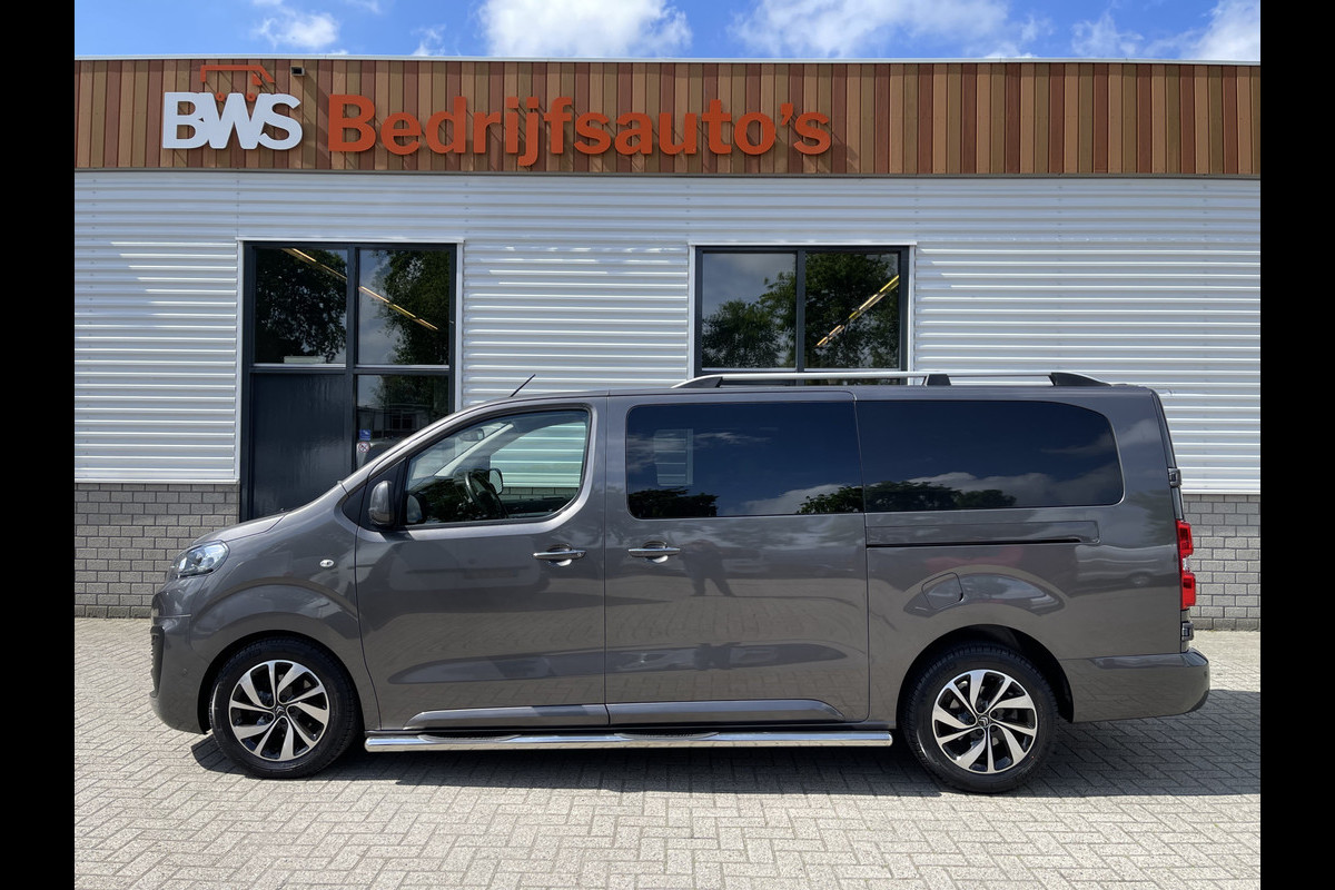 Citroën Jumpy 2.0 BlueHDI 180pk automaat Business XL L3H1 DC 5 persoons S&S / € 29.950 marge / vrij van btw / euro 6 diesel / airco / cruise / navi / camera / leer / trekhaak / rolstoel lift Citroën Jumpy 2.0 BlueHDI 180pk automaat Business XL L3H1 DC 5 persoons S&S / € 29.950 marge / vrij van btw / euro 6 diesel / airco / cruise / navi / camera / leer / trekhaak / rolstoel lift