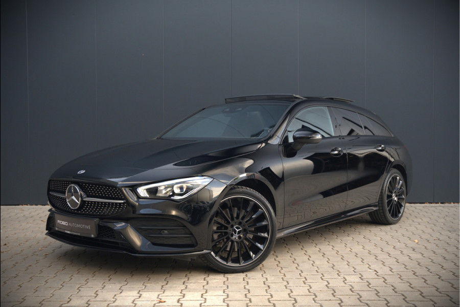 Mercedes-Benz CLA-Klasse Shooting Brake 250 e AMG Line | Panoramadak | Stoelverwarming | Cruise Control | Camera | Apple Carplay | Ambiance Verlichting | Night Pakket | Keyless | Dealer Onderhouden | Dodehoekdetectie