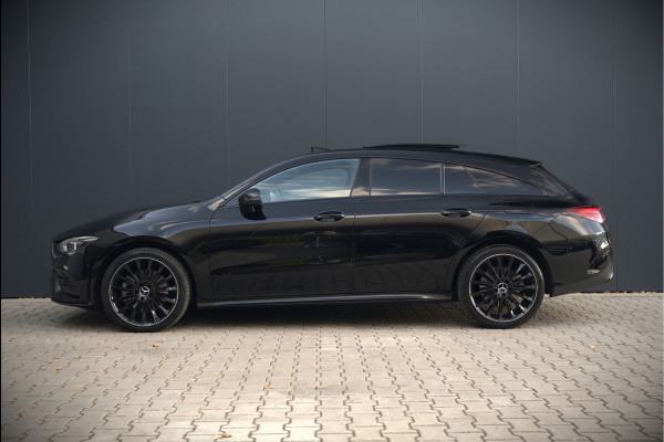 Mercedes-Benz CLA-Klasse Shooting Brake 250 e AMG Line | Panoramadak | Stoelverwarming | Cruise Control | Camera | Apple Carplay | Ambiance Verlichting | Night Pakket | Keyless | Dealer Onderhouden | Dodehoekdetectie