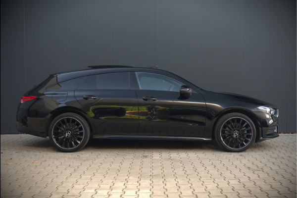 Mercedes-Benz CLA-Klasse Shooting Brake 250 e AMG Line | Panoramadak | Stoelverwarming | Cruise Control | Camera | Apple Carplay | Ambiance Verlichting | Night Pakket | Keyless | Dealer Onderhouden | Dodehoekdetectie
