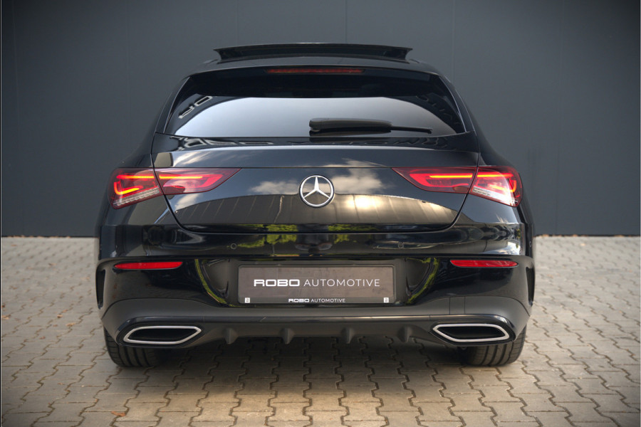 Mercedes-Benz CLA-Klasse Shooting Brake 250 e AMG Line | Panoramadak | Stoelverwarming | Cruise Control | Camera | Apple Carplay | Ambiance Verlichting | Night Pakket | Keyless | Dealer Onderhouden | Dodehoekdetectie