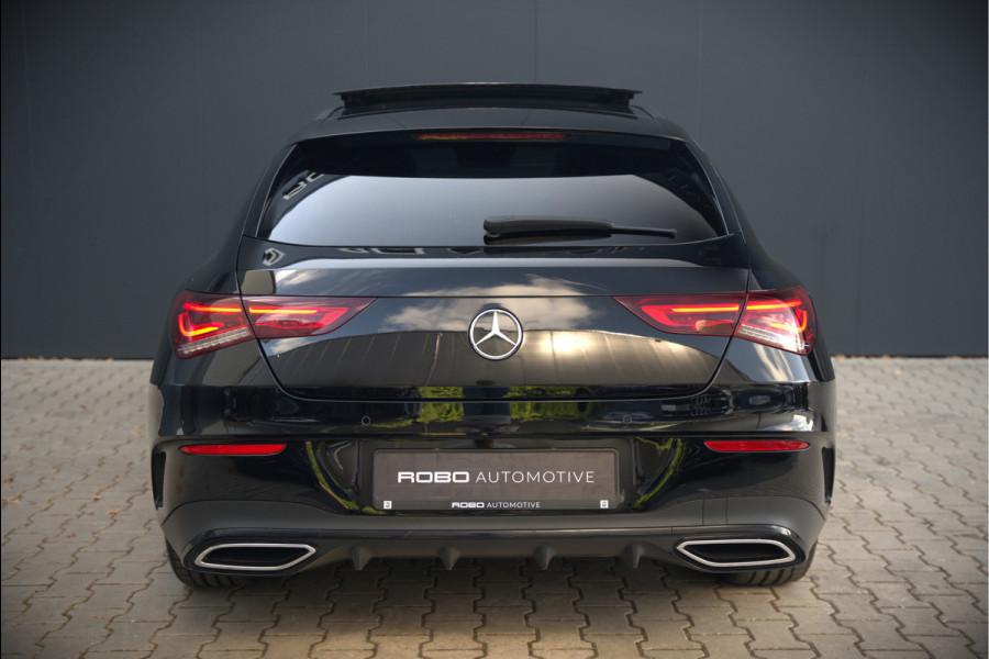 Mercedes-Benz CLA-Klasse Shooting Brake 250 e AMG Line | Panoramadak | Stoelverwarming | Cruise Control | Camera | Apple Carplay | Ambiance Verlichting | Night Pakket | Keyless | Dealer Onderhouden | Dodehoekdetectie