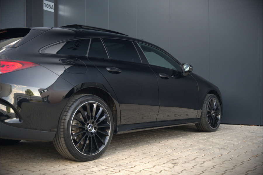 Mercedes-Benz CLA-Klasse Shooting Brake 250 e AMG Line | Panoramadak | Stoelverwarming | Cruise Control | Camera | Apple Carplay | Ambiance Verlichting | Night Pakket | Keyless | Dealer Onderhouden | Dodehoekdetectie