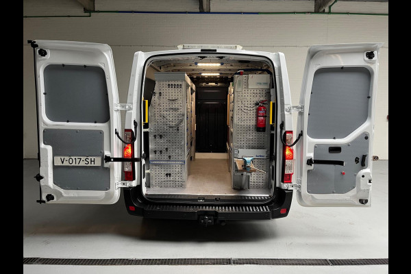 Opel Movano Servicewagen 2.3 CDTI 130pk euro6 L1H1 3Persoons Sortimo Inrichting Victron V230 Standkachel Trekhaak RIJKLAARPRIJS!