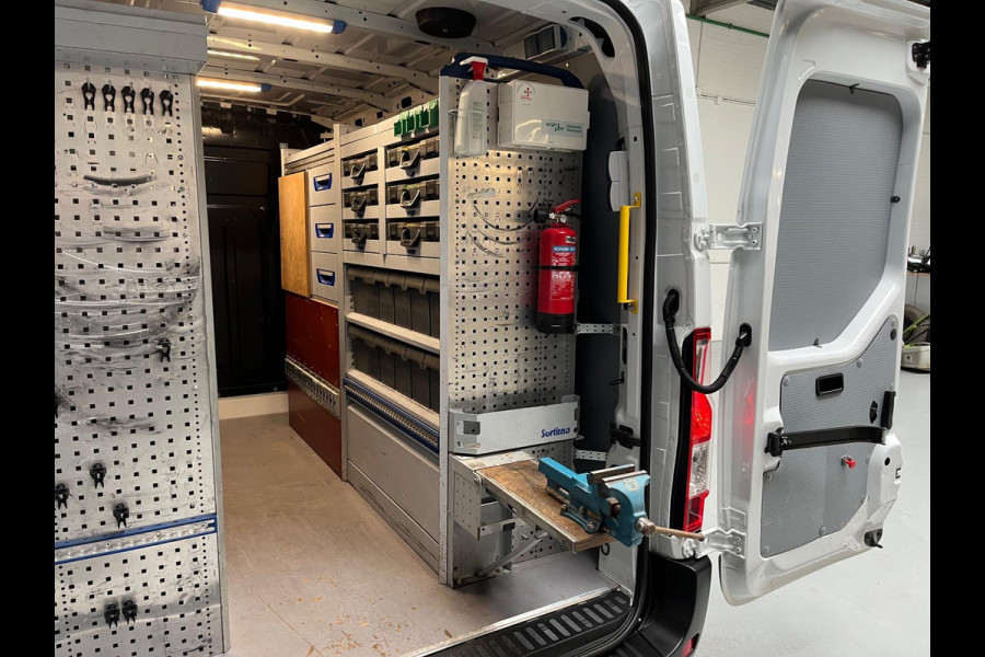 Opel Movano Servicewagen 2.3 CDTI 130pk euro6 L1H1 3Persoons Sortimo Inrichting Victron V230 Standkachel Trekhaak RIJKLAARPRIJS!