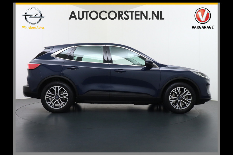 Ford Kuga 2.5 PHEV 225pk Aut. Hybride Navi Camera Apple Carplay Android Ford-Connect PDC a+v 18" DAB Dual-ECC Stoelverwarmd Cruise Control Led Bluetooth Active Braking/Pre-Collision Assist Lane Assist en Road Edge Detection Voicecontrol EURO 6
