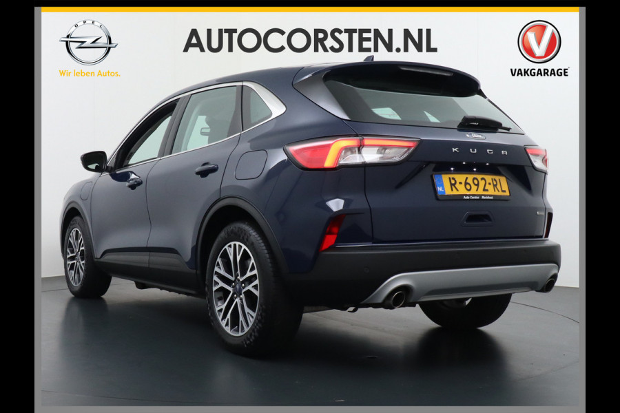 Ford Kuga 2.5 PHEV 225pk Aut. Hybride Navi Camera Apple Carplay Android Ford-Connect PDC a+v 18" DAB Dual-ECC Stoelverwarmd Cruise Control Led Bluetooth Active Braking/Pre-Collision Assist Lane Assist en Road Edge Detection Voicecontrol EURO 6