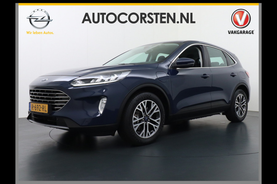 Ford Kuga 2.5 PHEV 225pk Aut. Hybride Navi Camera Apple Carplay Android Ford-Connect PDC a+v 18" DAB Dual-ECC Stoelverwarmd Cruise Control Led Bluetooth Active Braking/Pre-Collision Assist Lane Assist en Road Edge Detection Voicecontrol EURO 6