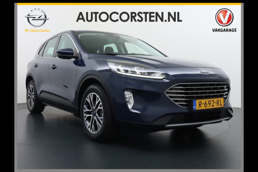 Ford Kuga 2.5 PHEV 225pk Aut. Hybride Navi Camera Apple Carplay Android Ford-Connect PDC a+v 18" DAB Dual-ECC Stoelverwarmd Cruise Control Led Bluetooth Active Braking/Pre-Collision Assist Lane Assist en Road Edge Detection Voicecontrol EURO 6