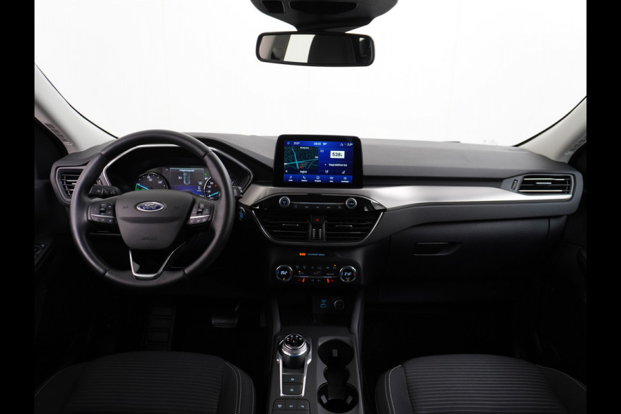Ford Kuga 2.5 PHEV 225pk Aut. Hybride Navi Camera Apple Carplay Android Ford-Connect PDC a+v 18" DAB Dual-ECC Stoelverwarmd Cruise Control Led Bluetooth Active Braking/Pre-Collision Assist Lane Assist en Road Edge Detection Voicecontrol EURO 6