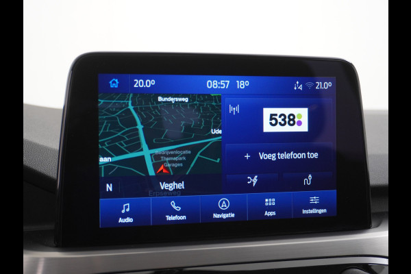 Ford Kuga 2.5 PHEV 225pk Aut. Hybride Navi Camera Apple Carplay Android Ford-Connect PDC a+v 18" DAB Dual-ECC Stoelverwarmd Cruise Control Led Bluetooth Active Braking/Pre-Collision Assist Lane Assist en Road Edge Detection Voicecontrol EURO 6