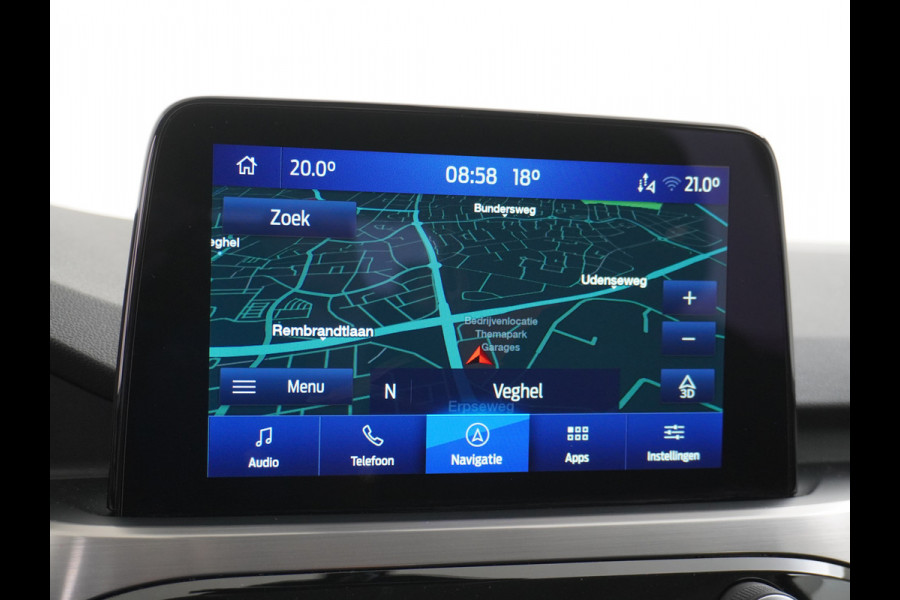 Ford Kuga 2.5 PHEV 225pk Aut. Hybride Navi Camera Apple Carplay Android Ford-Connect PDC a+v 18" DAB Dual-ECC Stoelverwarmd Cruise Control Led Bluetooth Active Braking/Pre-Collision Assist Lane Assist en Road Edge Detection Voicecontrol EURO 6