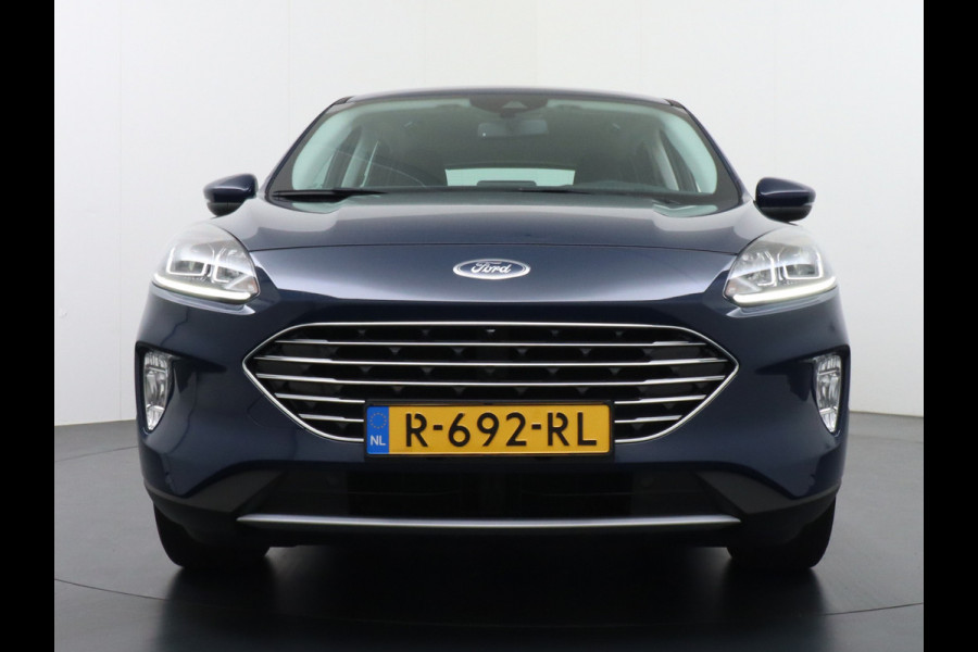 Ford Kuga 2.5 PHEV 225pk Aut. Hybride Navi Camera Apple Carplay Android Ford-Connect PDC a+v 18" DAB Dual-ECC Stoelverwarmd Cruise Control Led Bluetooth Active Braking/Pre-Collision Assist Lane Assist en Road Edge Detection Voicecontrol EURO 6