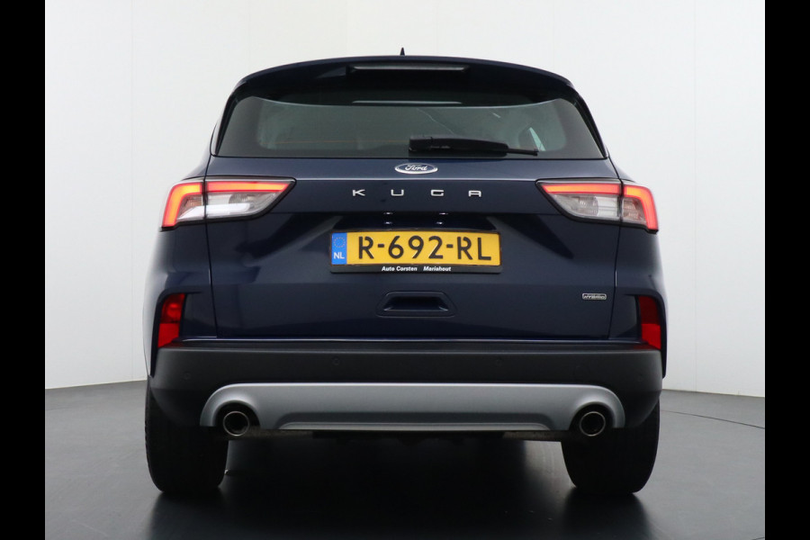Ford Kuga 2.5 PHEV 225pk Aut. Hybride Navi Camera Apple Carplay Android Ford-Connect PDC a+v 18" DAB Dual-ECC Stoelverwarmd Cruise Control Led Bluetooth Active Braking/Pre-Collision Assist Lane Assist en Road Edge Detection Voicecontrol EURO 6