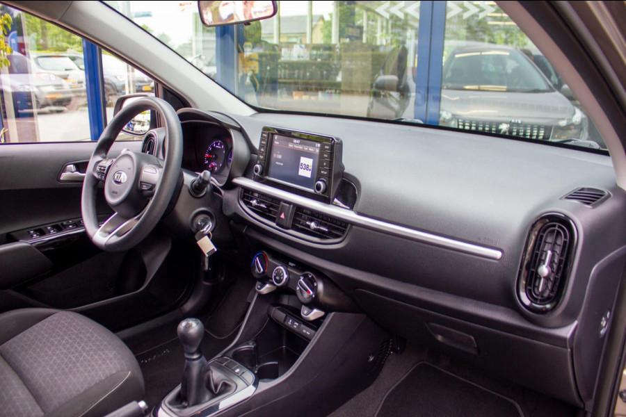 Kia Picanto 1.0 CVVT ComfortPlusLine | Prijs rijklaar incl. 12 mnd garantie | Airco Camera Carplay Lmv Navi