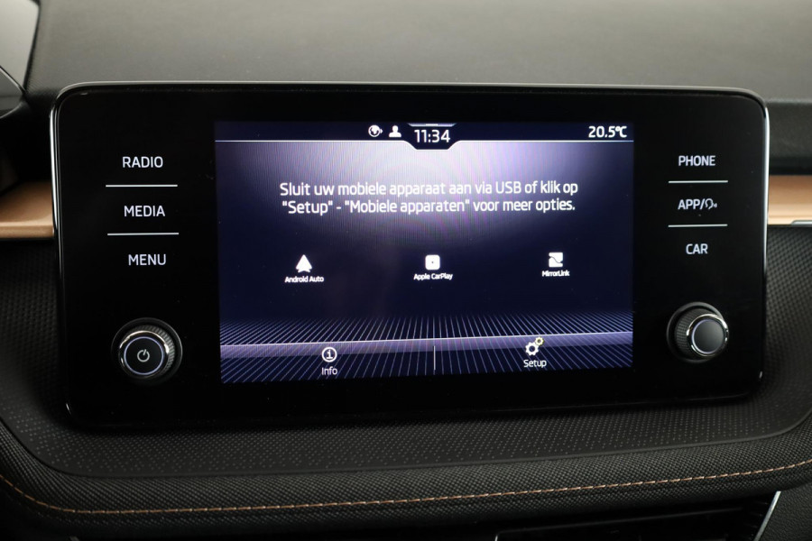 Škoda Fabia 1.0 TSI Business Edition 95 pk | Verlengde garantie | Navigatie via App | Autom. airco | Parkeersensoren achter | Stoelverwarming | LED koplampen |
