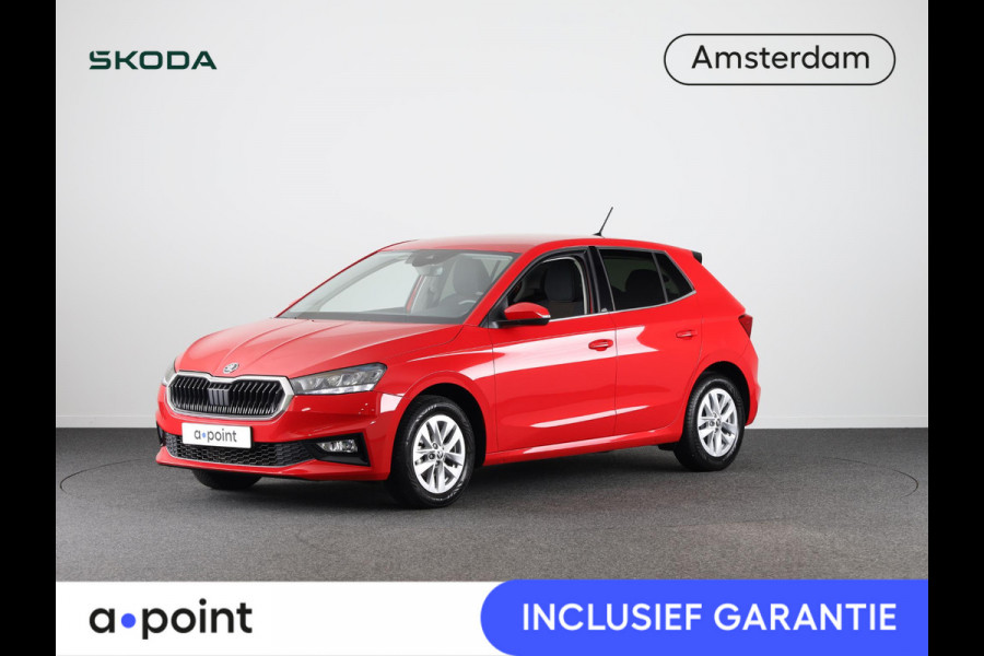 Škoda Fabia 1.0 TSI Business Edition 95 pk | Verlengde garantie | Navigatie via App | Autom. airco | Parkeersensoren achter | Stoelverwarming | LED koplampen |
