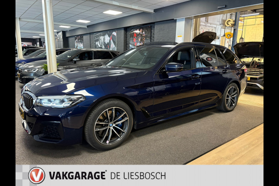 BMW 5 Serie Touring 530e High Executive/pano/camera/leer/m-pakket//trekhaak/elec klep