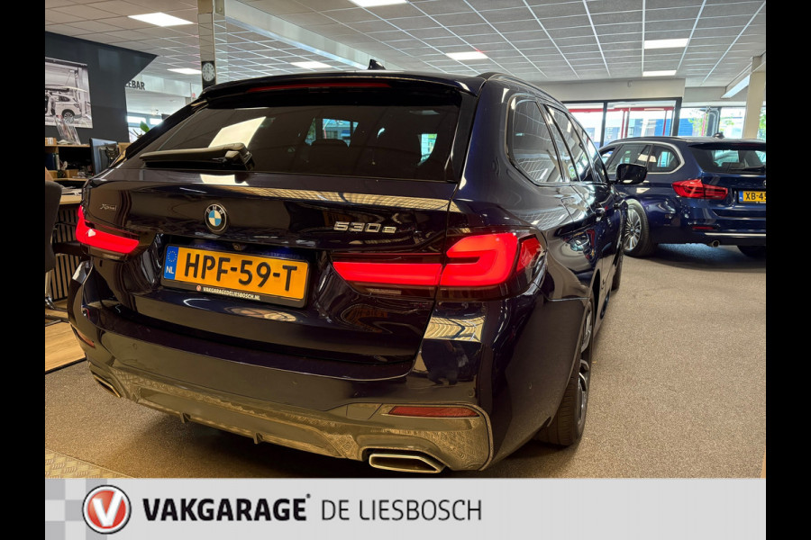 BMW 5 Serie Touring 530e High Executive/pano/camera/leer/m-pakket//trekhaak/elec klep