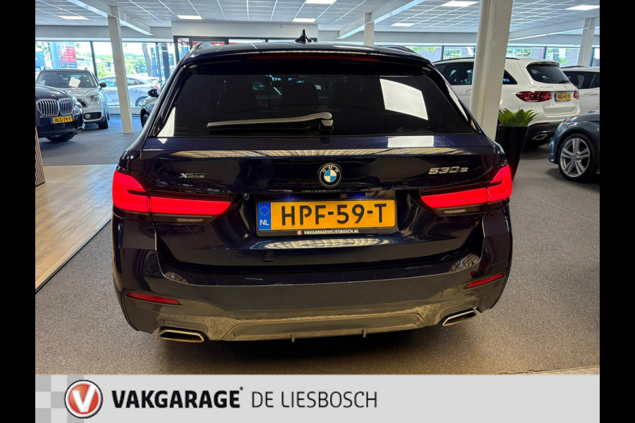 BMW 5 Serie Touring 530e High Executive/pano/camera/leer/m-pakket//trekhaak/elec klep