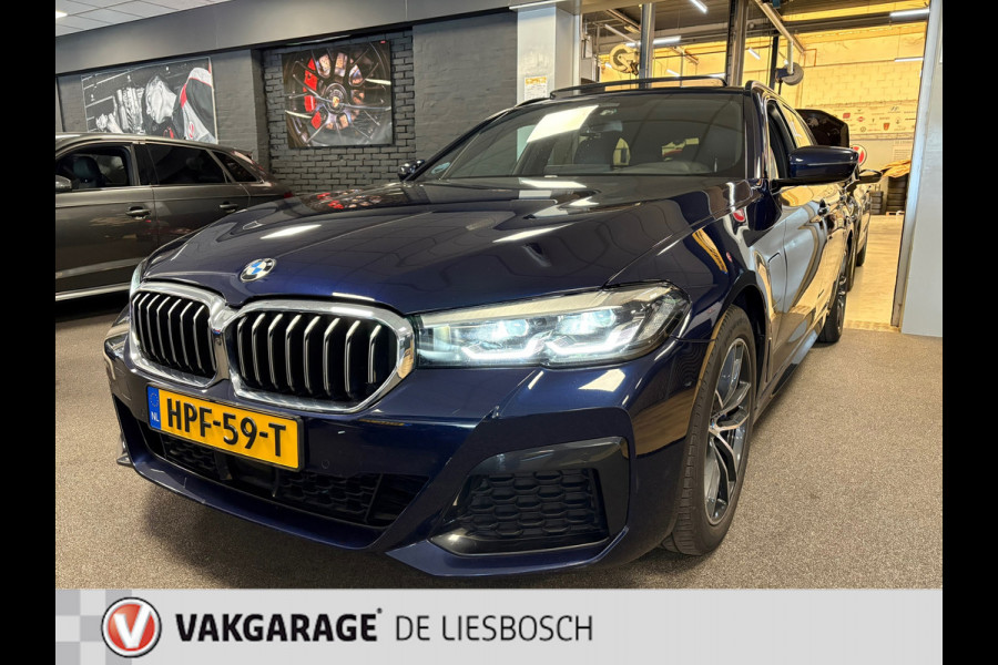 BMW 5 Serie Touring 530e High Executive/pano/camera/leer/m-pakket//trekhaak/elec klep