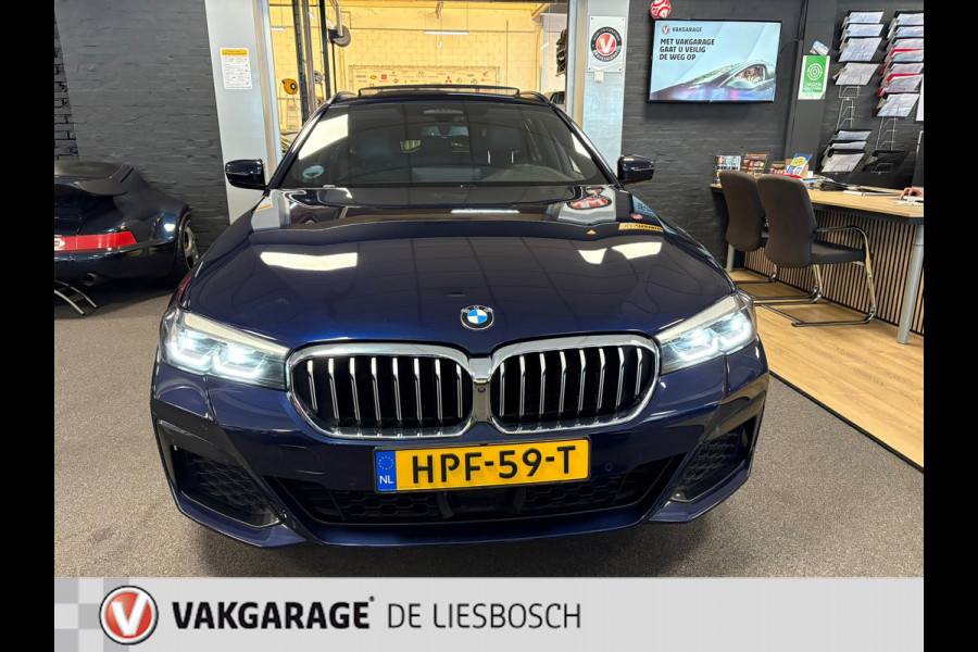 BMW 5 Serie Touring 530e High Executive/pano/camera/leer/m-pakket//trekhaak/elec klep