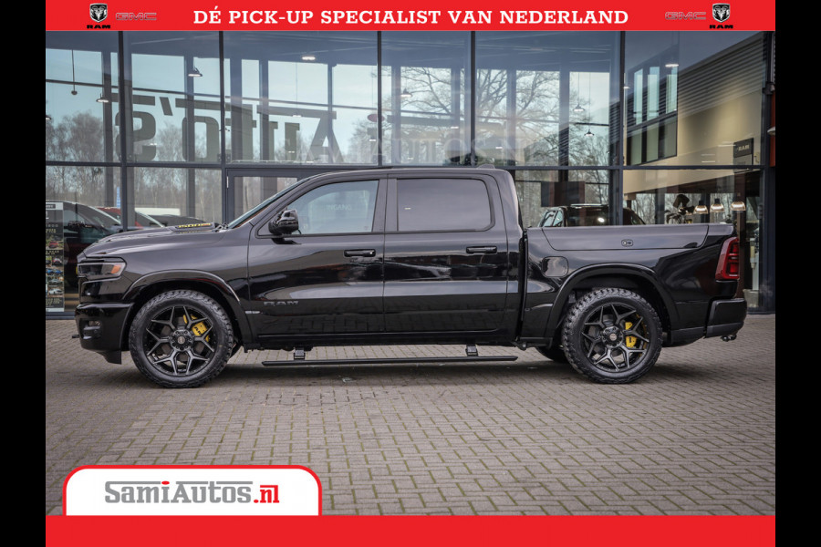 Dodge Ram 1500 Limited Night High Output 540HP 706Nm | Massage + Full Option | De Meest Luxe en Volle Pick-Up in zijn Klasse | Comfortabele Dubbele Cabine met Royale 5 Zitplaatsen | BPM vrij | Nu Leverbaar uit Voorraad | Voorraad Nr 2367 - 5430