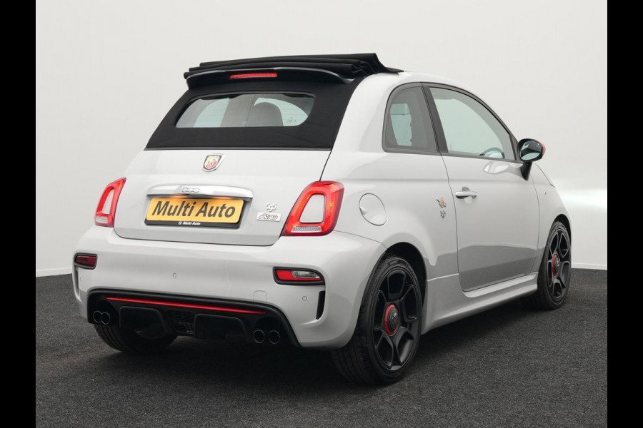 Fiat ABARTH 595 Pista 165 pk Automaat Campovolo Grau | bi Xenon  | Monza Sportuitlaat |  Apple Carplay | Sportstoelen | G Force Indicator | 17"L.M | DAB | Parkpilot |