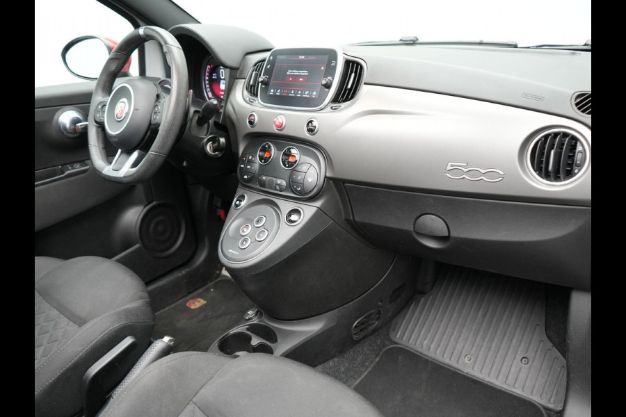 Fiat ABARTH 595 Pista 165 pk Automaat Campovolo Grau | bi Xenon  | Monza Sportuitlaat |  Apple Carplay | Sportstoelen | G Force Indicator | 17"L.M | DAB | Parkpilot |