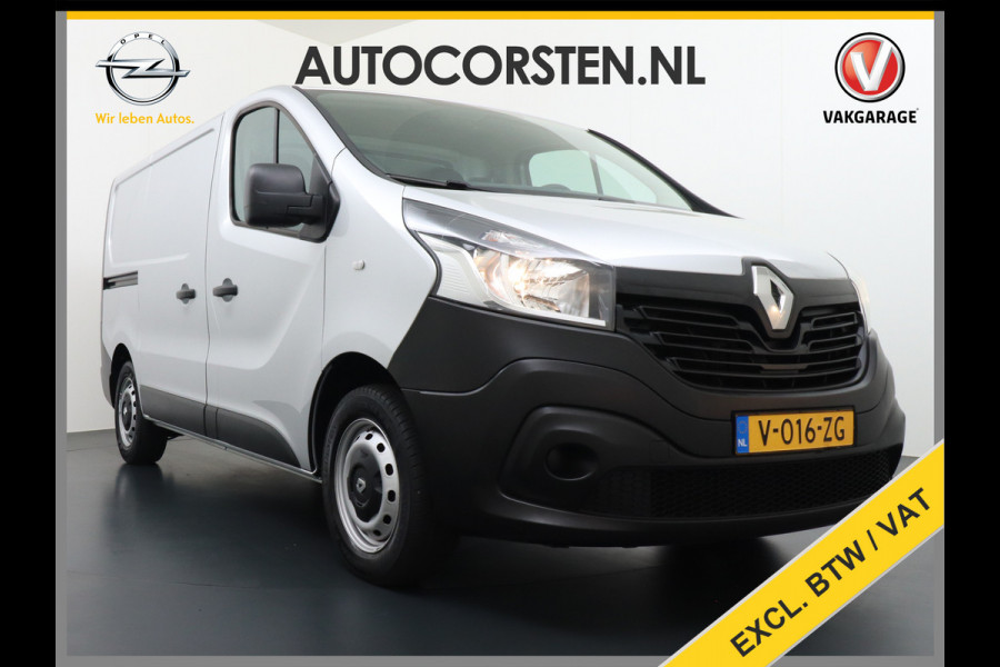 Renault Trafic 1.6dCi L1H1 T27 3-Pers. Elektrische Ramen en Spiegels Bluetooth Radio/Usb Betonplex vloer Schuifdeur Wandbetimmering Générique 1e Eigenaar Euro 6 Super nette Bus!