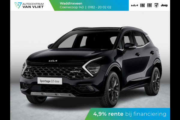 Kia Sportage 1.6 T-GDi Plug-in Hybrid AWD GT-Line | Direct leverbaar | Clima | Stoel-/stuurverwarming | Schuif-/kanteldak | Carplay | Navi | Adapt. Cruise | 19''