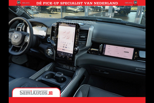 Dodge Ram 1500 Night Premium | Full Option | De Meest Luxe Pick-Up in zijn Klasse | Comfortabele Dubbele Cabine met Royale 5 Zitplaatsen | BPM vrij | Nu Leverbaar uit Voorraad | Voorraad Nr 2287 - 3384