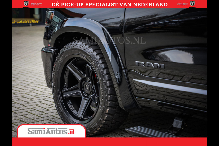 Dodge Ram 1500 Night Premium | Full Option | De Meest Luxe Pick-Up in zijn Klasse | Comfortabele Dubbele Cabine met Royale 5 Zitplaatsen | BPM vrij | Nu Leverbaar uit Voorraad | Voorraad Nr 2287 - 3384