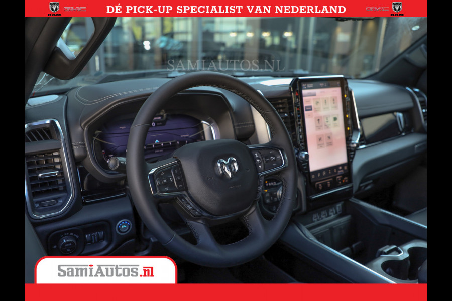 Dodge Ram 1500 Night Premium | Full Option | De Meest Luxe Pick-Up in zijn Klasse | Comfortabele Dubbele Cabine met Royale 5 Zitplaatsen | BPM vrij | Nu Leverbaar uit Voorraad | Voorraad Nr 2287 - 3384