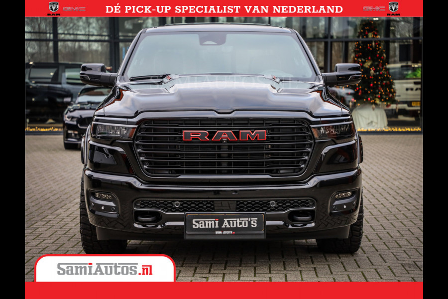 Dodge Ram 1500 Night Premium | Full Option | De Meest Luxe Pick-Up in zijn Klasse | Comfortabele Dubbele Cabine met Royale 5 Zitplaatsen | BPM vrij | Nu Leverbaar uit Voorraad | Voorraad Nr 2287 - 3384