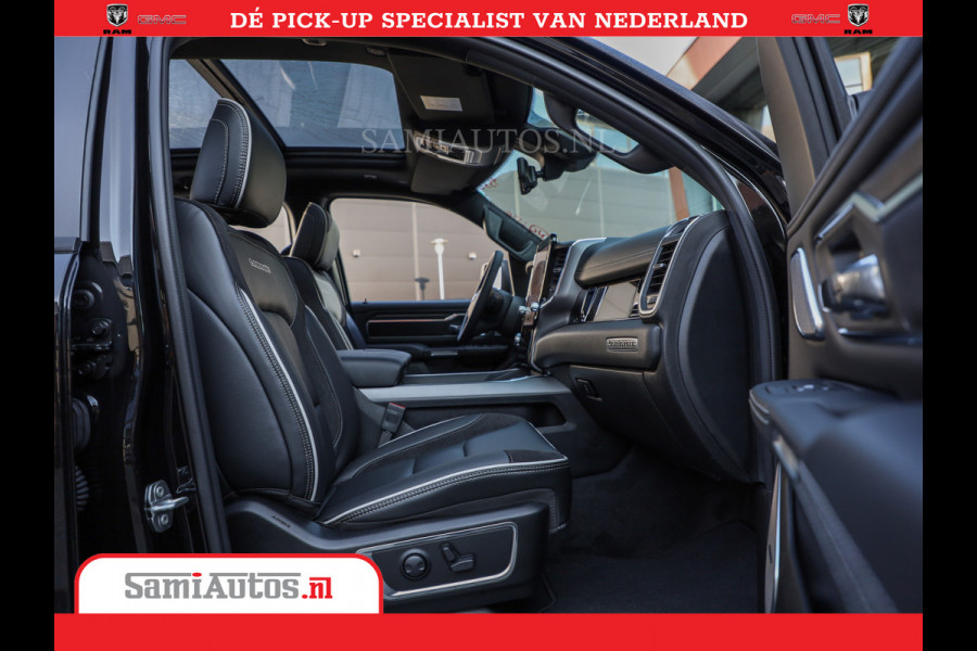 Dodge Ram 1500 Night Premium | Full Option | De Meest Luxe Pick-Up in zijn Klasse | Comfortabele Dubbele Cabine met Royale 5 Zitplaatsen | BPM vrij | Nu Leverbaar uit Voorraad | Voorraad Nr 2287 - 3384