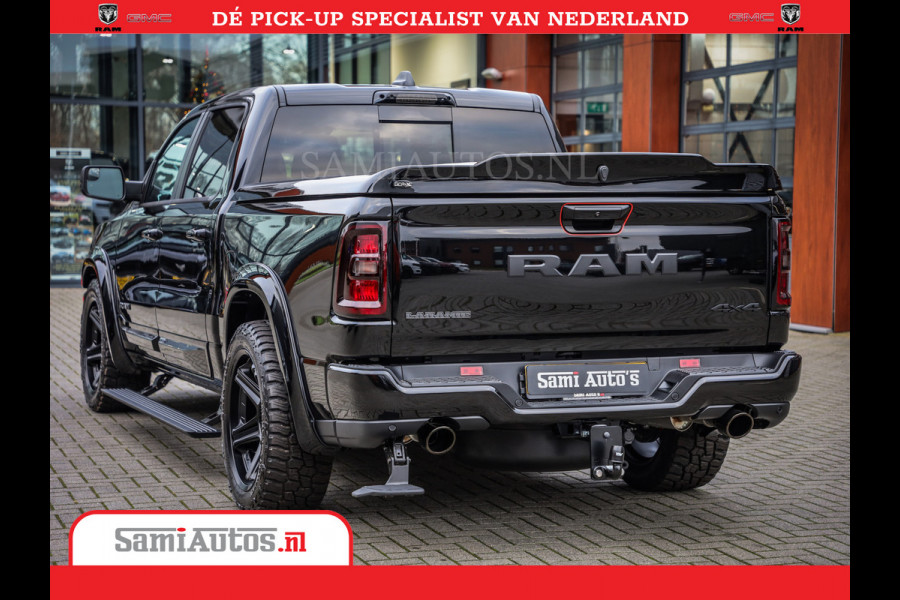 Dodge Ram 1500 Night Premium | Full Option | De Meest Luxe Pick-Up in zijn Klasse | Comfortabele Dubbele Cabine met Royale 5 Zitplaatsen | BPM vrij | Nu Leverbaar uit Voorraad | Voorraad Nr 2287 - 3384