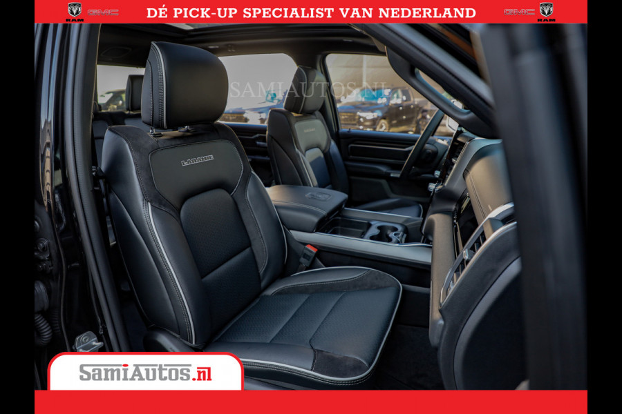 Dodge Ram 1500 Night Premium | Full Option | De Meest Luxe Pick-Up in zijn Klasse | Comfortabele Dubbele Cabine met Royale 5 Zitplaatsen | BPM vrij | Nu Leverbaar uit Voorraad | Voorraad Nr 2287 - 3384