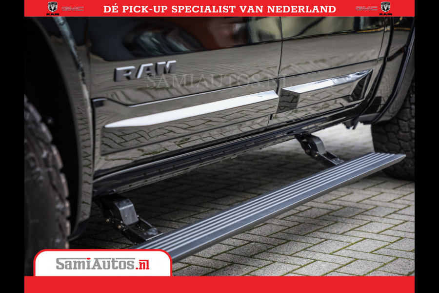 Dodge Ram 1500 Night Premium | Full Option | De Meest Luxe Pick-Up in zijn Klasse | Comfortabele Dubbele Cabine met Royale 5 Zitplaatsen | BPM vrij | Nu Leverbaar uit Voorraad | Voorraad Nr 2287 - 3384