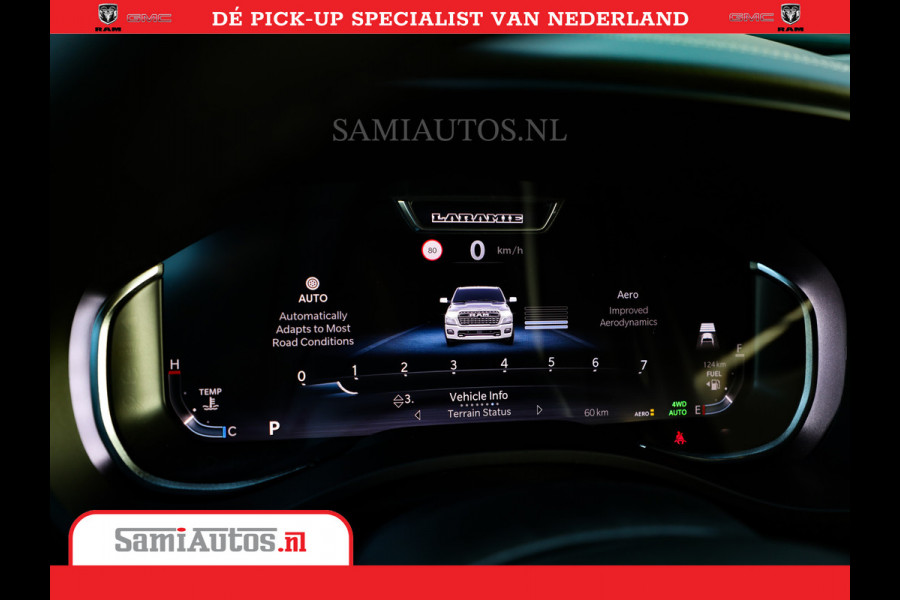 Dodge Ram 1500 Night Premium | Full Option | De Meest Luxe Pick-Up in zijn Klasse | Comfortabele Dubbele Cabine met Royale 5 Zitplaatsen | BPM vrij | Nu Leverbaar uit Voorraad | Voorraad Nr 2287 - 3384