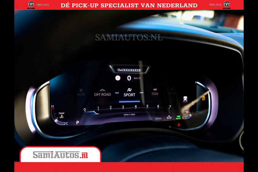 Dodge Ram 1500 Night Premium | Full Option | De Meest Luxe Pick-Up in zijn Klasse | Comfortabele Dubbele Cabine met Royale 5 Zitplaatsen | BPM vrij | Nu Leverbaar uit Voorraad | Voorraad Nr 2287 - 3384