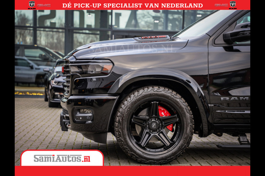 Dodge Ram 1500 Night Premium | Full Option | De Meest Luxe Pick-Up in zijn Klasse | Comfortabele Dubbele Cabine met Royale 5 Zitplaatsen | BPM vrij | Nu Leverbaar uit Voorraad | Voorraad Nr 2287 - 3384