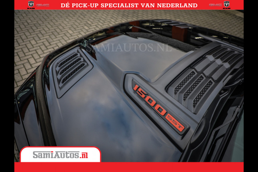 Dodge Ram 1500 Night Premium | Full Option | De Meest Luxe Pick-Up in zijn Klasse | Comfortabele Dubbele Cabine met Royale 5 Zitplaatsen | BPM vrij | Nu Leverbaar uit Voorraad | Voorraad Nr 2287 - 3384