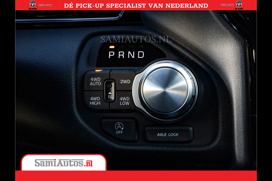 Dodge Ram 1500 Night Premium | Full Option | De Meest Luxe Pick-Up in zijn Klasse | Comfortabele Dubbele Cabine met Royale 5 Zitplaatsen | BPM vrij | Nu Leverbaar uit Voorraad | Voorraad Nr 2287 - 3384