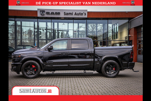 Dodge Ram 1500 Night Premium | Full Option | De Meest Luxe Pick-Up in zijn Klasse | Comfortabele Dubbele Cabine met Royale 5 Zitplaatsen | BPM vrij | Nu Leverbaar uit Voorraad | Voorraad Nr 2287 - 3384