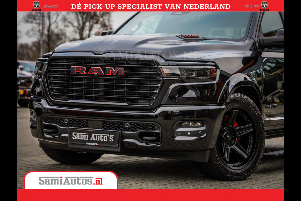 Dodge Ram 1500 Night Premium | Full Option | De Meest Luxe Pick-Up in zijn Klasse | Comfortabele Dubbele Cabine met Royale 5 Zitplaatsen | BPM vrij | Nu Leverbaar uit Voorraad | Voorraad Nr 2287 - 3384