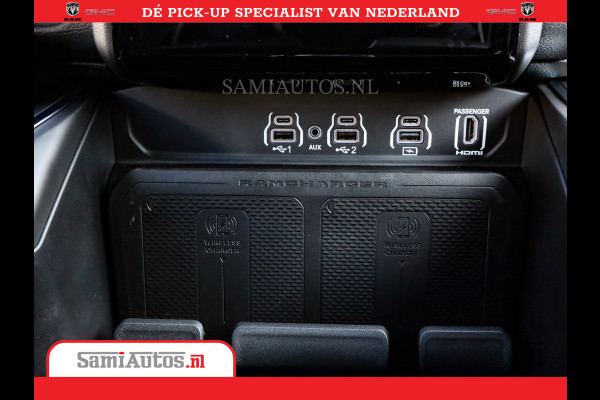 Dodge Ram 1500 Night Premium | Full Option | De Meest Luxe Pick-Up in zijn Klasse | Comfortabele Dubbele Cabine met Royale 5 Zitplaatsen | BPM vrij | Nu Leverbaar uit Voorraad | Voorraad Nr 2287 - 3384