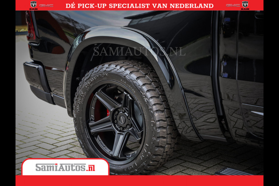 Dodge Ram 1500 Night Premium | Full Option | De Meest Luxe Pick-Up in zijn Klasse | Comfortabele Dubbele Cabine met Royale 5 Zitplaatsen | BPM vrij | Nu Leverbaar uit Voorraad | Voorraad Nr 2287 - 3384